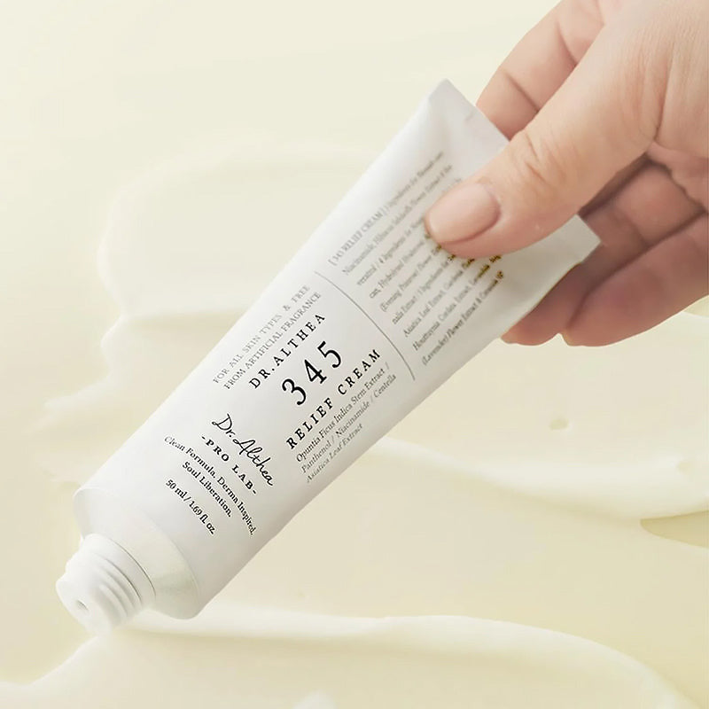 Dr. Althea 345 Relief Cream texture and details