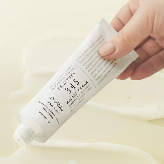Dr. Althea 345 Relief Cream texture and details